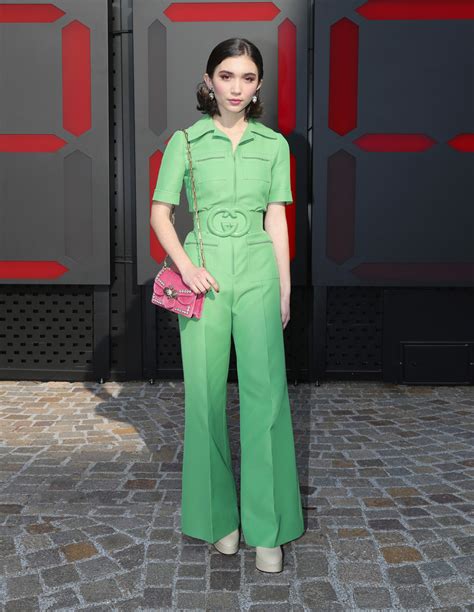 green jumpsuit gucci